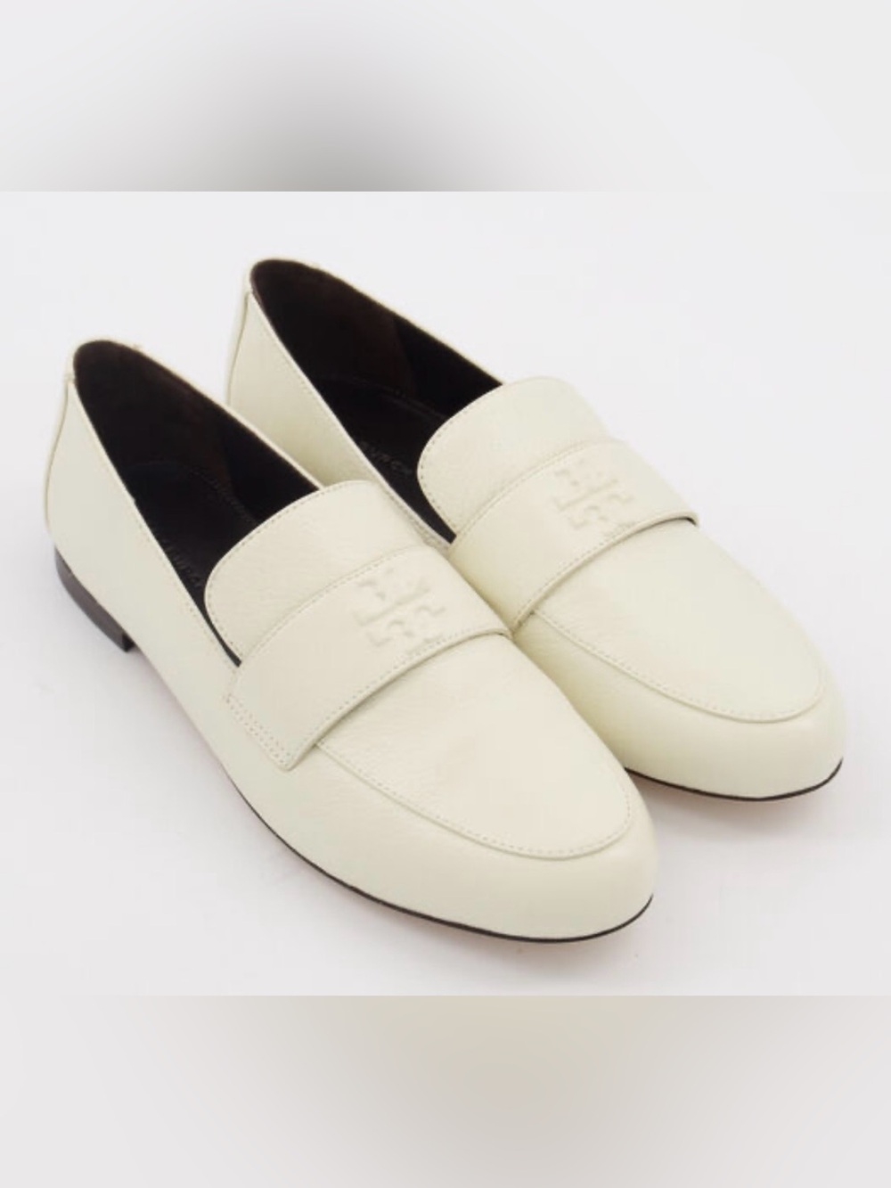 Brand New Tory Burch New Ivory Mini Everly Leather 6